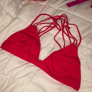 VS PINK RED Bikini Top